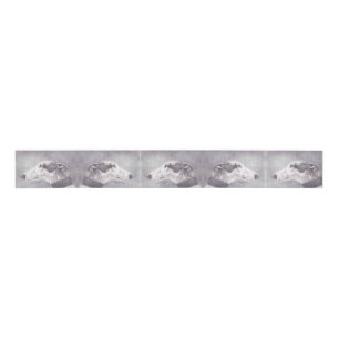 Greyhound Dog Art Ribbon Grosgrain Lint