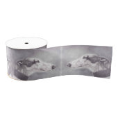Greyhound Dog Art Ribbon Grosgrain Lint (Spoel)