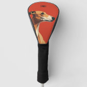 Greyhound Dog Golfheadcover (Voorkant)