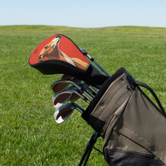 Greyhound Dog Golfheadcover (Insitu)