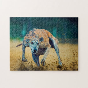 Greyhound Dog. Legpuzzel