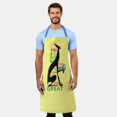 Greyhound Dog Love Quote Schort (Gedragen)