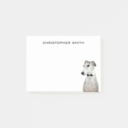 Greyhound Dog Post-it® Notes (Voorkant)