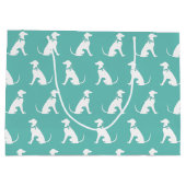 Greyhound Dog Puppy Groot Cadeauzakje (Achterkant)