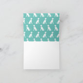 Greyhound Dog Puppy Notitiekaartje (Binnen)