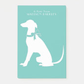 Greyhound Dog Puppy Post-it® Notes (Voorkant)