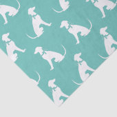 Greyhound Dog Puppy Tissuepapier (Detail)