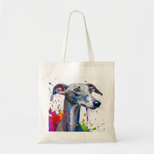 Greyhound Dog Tote Bag