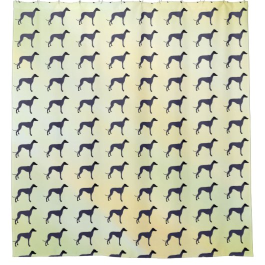 Greyhound Douchegordijn (Voorkant)