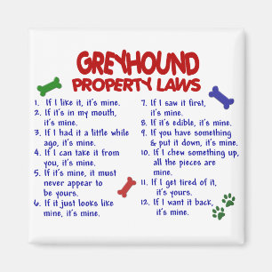 GREYHOUND Eigendomwetten 2 Magneet