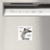 Greyhound FAQ Magnet (In Situ (Lave-vaisselle))