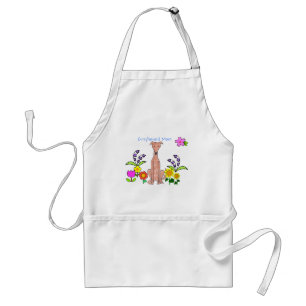 Greyhound Fawn Ma Apron Standaard Schort