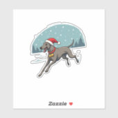 Greyhound feestelijke sprint sticker (Vel)