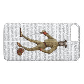 Greyhound Fencer Dark Full 2 Case-Mate iPhone Case (Achterkant (Horizontaal))