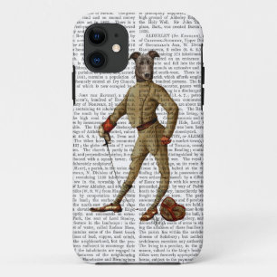 Greyhound Fencer Donker Vol 2 iPhone 11 Hoesje