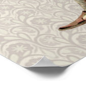 Greyhound Fencer in Cream Full Poster (Hoek)