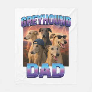 Greyhound Fleece Deken