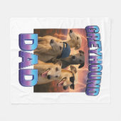 Greyhound Fleece Deken (Voorkant (Horizontaal))