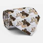 Greyhound Friends Stropdas (Opgerold)