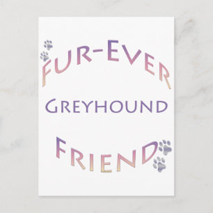 Greyhound Furever Briefkaart
