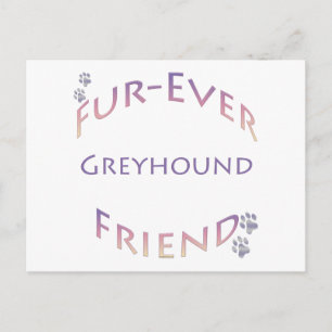 Greyhound Furever Briefkaart