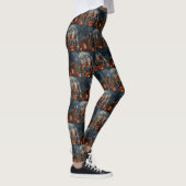 Greyhound Halloween Spooky Leggings (Rechts)