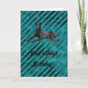 Greyhound heeft een Greyt Birthday Card Kaart