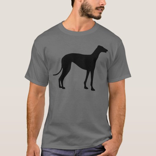 Greyhound Hond vriend T-shirt (Voorkant)