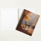 Greyhound in Herfstbladeren Herfst Inspire Planner (Display)
