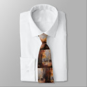 Greyhound in Herfstbladeren Herfst Inspire Stropdas (Gebonden)