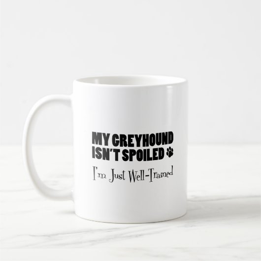 Greyhound is niet gespuugd dat ik gewoon goed getr koffiemok (Links)