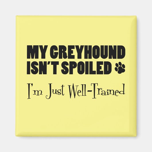Greyhound is niet gespuugd dat ik gewoon goed getr magneet (Voorkant)
