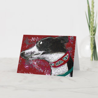 Greyhound Kaart - Blank Inside