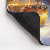 Greyhound Kerstfeest Seizoen Muismat (Hoek)