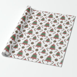 Greyhound Kerstmis Cadeaupapier