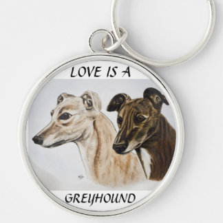 Greyhound Keyring Sleutelhanger