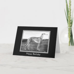 Greyhound kunst Kaart