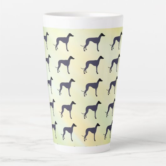 Greyhound Latte Mok (Voorkant)
