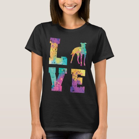 Greyhound Love T-shirt (Voorkant)