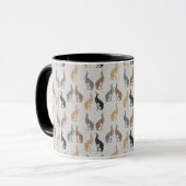 Greyhound Lover café Mug (Devant gauche)