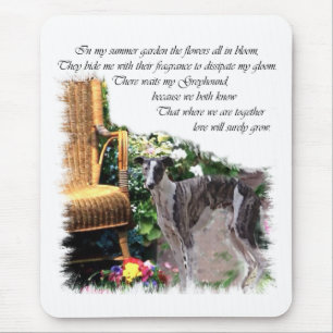 Greyhound Lovers Art Gifts Muismat