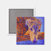 Greyhound Magnet - "Ace" Magneet (Voorkant / Achterkant)