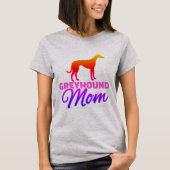 Greyhound mama t-shirt (Voorkant)