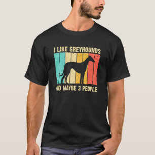 Greyhound Mannen Vrouwen Italiaanse Greyhound Dog T-shirt