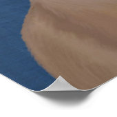 Greyhound met Pet van Red Wooly Poster (Hoek)