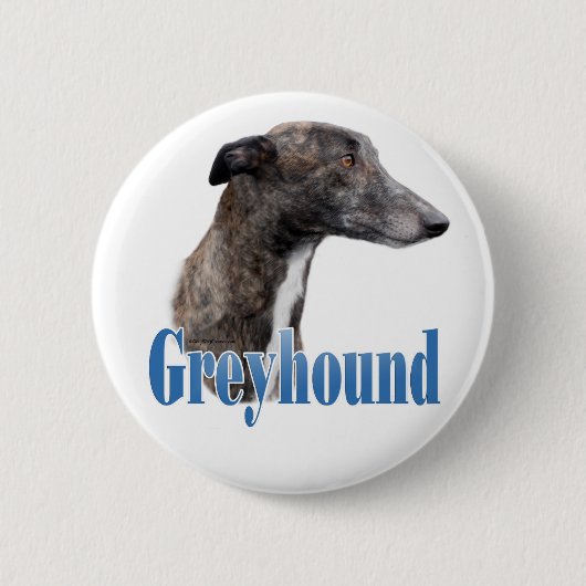 Greyhound Naam Button (Voorkant)