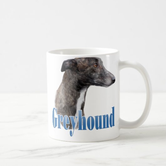Greyhound Nom Mug (Droite)