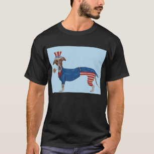 Greyhound Oom Sam T-shirt