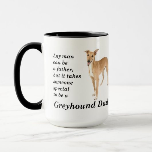 Greyhound Papa Mug (Gauche)