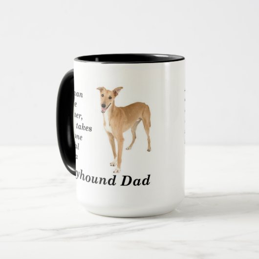 Greyhound Papa Mug (Devant gauche)